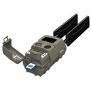 Opened Front Panel with SD Card Image of the Cuddeback Tracks IR Game Camera.