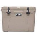 Front Image of the Yeti Tundra 50 Hard-Sided Cooler in Tan