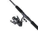 Left Angled Image of the Penn Pursuit V 1-Piece Spinning Rod and Reel Combo.