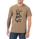Front Model Image of the Vortex Wild Reveal Short-Sleeve T-Shirt.