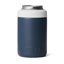 Back Image of the Navy Yeti Rambler 12 oz. Colster 2.0 with Colored-Matched Gasket.