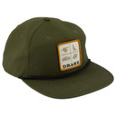 Image of the Drake X Lost Hat DDTF Goat Rope Cap in Olive Green
