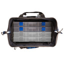 Trays inside image of the FishTacker Superdry Tackle Bag.