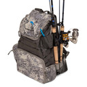 Side Image with Rods of the Fishtacker Fisherman Backpack 2.0.