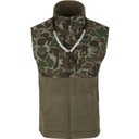 Image of the Drake Waterfowl MST Eqwader Vest in Old School Green