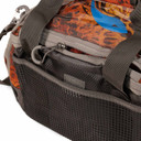 Back zipper image of the FishTacker Superday Tackle Bag.