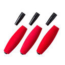 Image of the Whisker Seeker Catfish Peg Floats 2.5 in Red