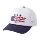 Image of the Huk United 110 Foam Trucker Hat in White