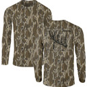Image of the Drake Non-Typical Anter Long Sleeve T-Shirt in Mossy Oak Original Bottomland