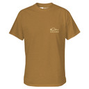 Front Image of the Drake Waterfowl Youth Back Cap Lab T-Shirt.