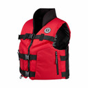 Tilted image of the Mustang Survival Accel 100 Fishing Foam Vest.