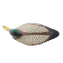 Image of the Image of the Mallard Oversize Duck Decoy Drake top view.