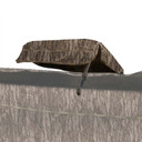 Image of the Beavertail 1400/1600 Boat Blind Flip Lid in Mossy Oak Bottomland