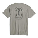 Back Image of the Sitka Treble Crest Tee in Pebble Grey