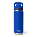 Image of the Yeti Rambler 18 oz. Water Bottle with Flip Chug Cap in Royal Blue