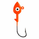 Head Hunters Lures Saltwater Jig Head in Fluorescent Orange