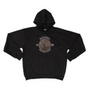 Front image of the Rogers Timber Lab Badge Hoodie.