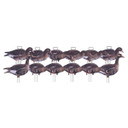 Image of the Dakota Decoys Fully Flocked Whitefront Silhouette Specklebelly Goose Decoys.