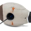 Close up bottom image of the HD Full Body Mallards with Flocked Head Drake.