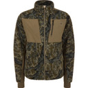 Image of the Drake Statix Sherpa Fleece Insulated Jacket with Agion Active X2 in Mossy Oak Original Treestand