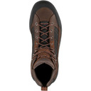 Top image of the Danner Radical 451 5" Hiking Boot, Dark Brown/Red.