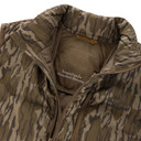 Open Collar Image of the Drake Waterfowl BMF Down Vest.