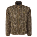 Image of the Drake Waterfowl Delta Quilted Jacket in Mossy Oak Original Bottomand
