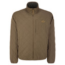 Image of the Drake Waterfowl Delta Quilted Jacket in Crocodile Brown