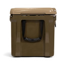 Left Side Image of the Rogers Workin' Man 45-Quart Cooler - Mossy Oak Edition.