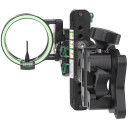 Front image of the Apex Aegis Fiber-Optic Series 1-Pin .019, Black.