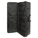 Opened image of the Elevation Jetstream Travel 45" Case, Black/Mossy Oak Country.