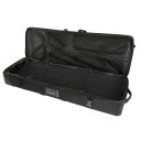 Opened side image of the Elevation Jetstream Travel 45" Case, Black/Mossy Oak Country.