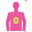 Image of the Allen EZ Aim Fun In The Pink Silhouette Paper Shooting Target.