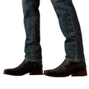 Boot Cut Image of the Ariat M8 Slim Mike Taper Jeans.