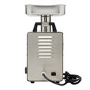 Back image of the LEM Big Bite LEM #8 .5HP Stainless Steel Electric Grinder.