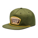 Side Image of the Yeti Good Call Flat Brim Rope Hat.