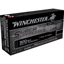 Image of the Winchester 300 Blackout 200 Grain Subsonic 1060FPS FMJOT Super Suppressed Rifle Ammunition, Box of 20.