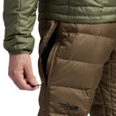 Leg Zipper Image of the Sitka Microdown Pant.