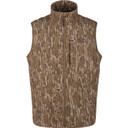 Image of the Drake CommandXT Softshell Vest in Mossy Oak Bottomland