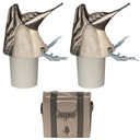 Image of the Avian-X Power Butt Kicker Pintail Drake Motion Decoys with 2-Slot Motion Decoy Bag.