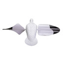 Back Image of the Higdon Outdoors Flasher Flyer Breeze Spinning Wing Snow Goose Decoy.