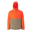 Image of the Orvis Pro LT Softhsell Jacket in Blaze/Desert Khaki