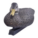 Angled Image of the Drake Essential Series Black Duck Floating Decoy.