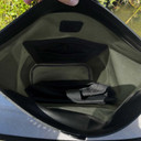 Inside Image of the Dry Pocket Waterproof Floating Backpack Dry Bag.