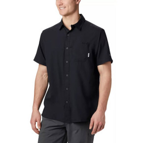Columbia Men's PFG Slack Tide Camp Shirt - Black
