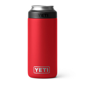 Yeti Rambler 12 oz. Colster Slim Can Cooler Image in Rescue Red