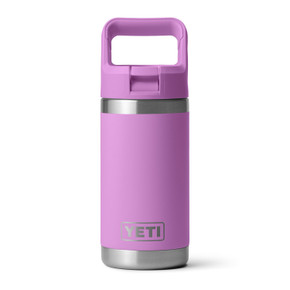 Yeti Rambler Jr. 12 oz. Kids' Water Bottle with Color-Matched Straw Cap Image in Desert Bloom