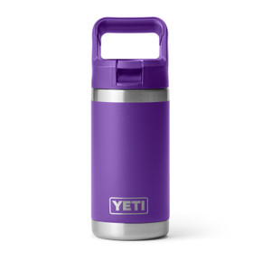 Yeti Rambler Jr. 12 oz. Kids' Water Bottle with Color-Matched Straw Cap Image in Pace Purple/Blue