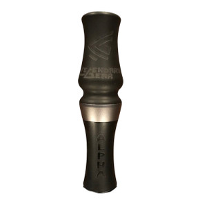 Image of the Legendary Gear Alpha Canada Goose Call in Black Matte Venom