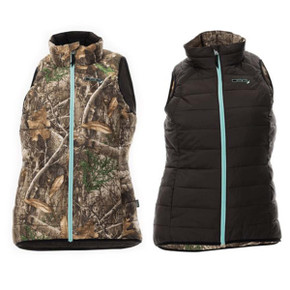 Women's Reversible Puffer Vest